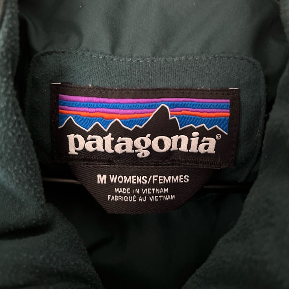 Patagonia Radalie puffer jacket emerald green medium RARE - Picture 9 of 11